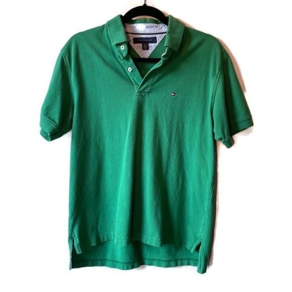Tommy Hilfiger Men’s Green Polo M